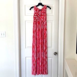 Tart Modal Red Stripe Maxi Dress